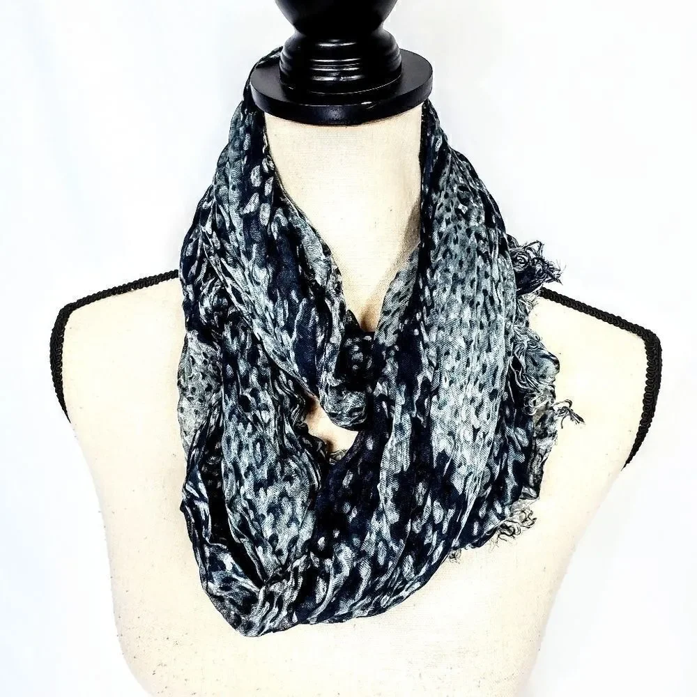 Tahari Snakeskin Print Large Modal Scarf